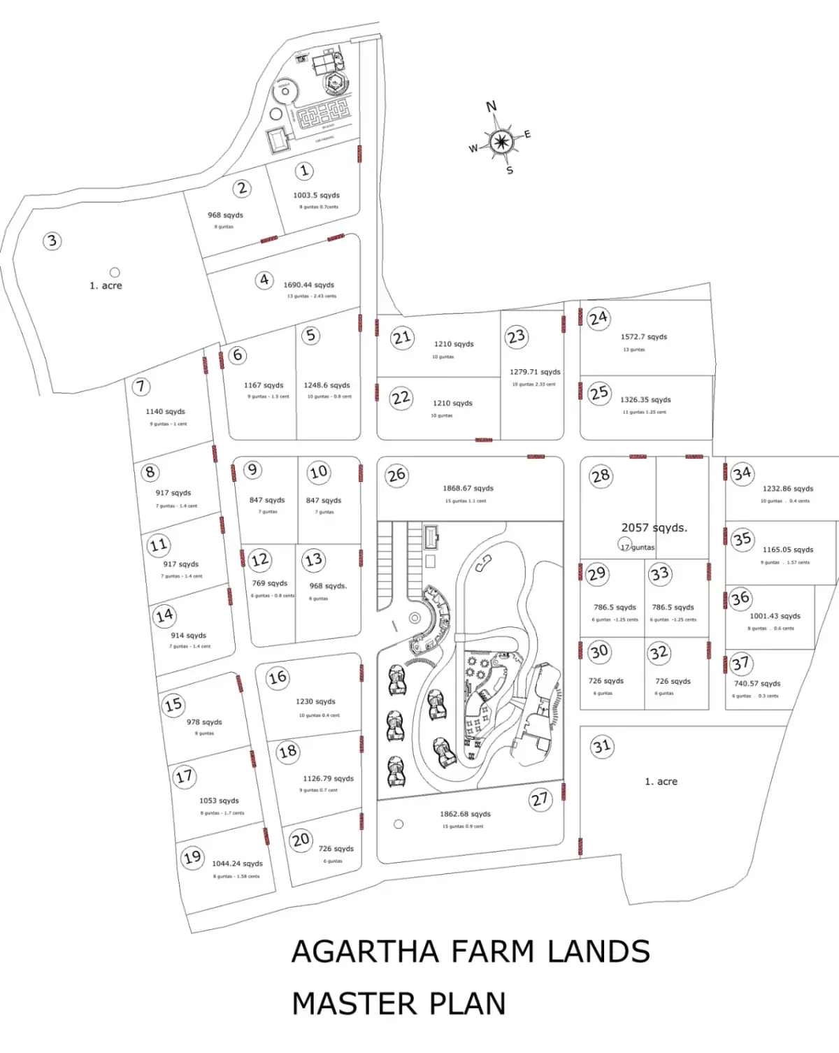 MODCON Agartha site plan